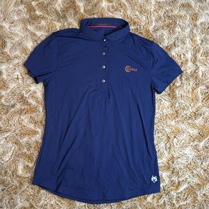 Greyson Navy Blue Polo Shirt with Logo size S
